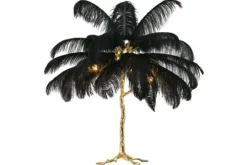 New Toms Luxury Lights Vloerlamp Zwart Struzzo