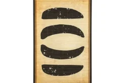 Clearance By-Boo Wanddecoratie black Kyoto