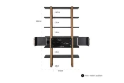 Outlet Richmond Interiors Wandkast 211174 Cambon