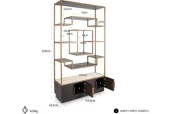 Best Richmond Interiors Wandkast 212822 Claremont