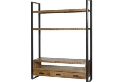 Livingfurn Opbergkasten|Boekenkasten^Wandkast Nairobi