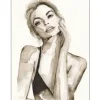 Urban Cotton Wandkleden^Wandkleed A Womans Face