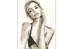 Urban Cotton Wandkleden^Wandkleed A Womans Face