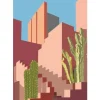 Urban Cotton Wandkleden^Wandkleed Botanical Stairs