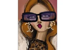 Clearance Urban Cotton Wandkleed Diva
