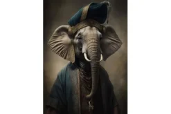 Sale Urban Cotton Wandkleed Elephant