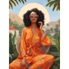 Hot Urban Cotton Wandkleed Mia