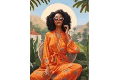 Hot Urban Cotton Wandkleed Mia