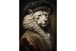 Urban Cotton Wandkleden^Wandkleed Snow Leopard