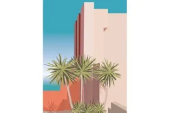 Urban Cotton Wandkleed Tropical Place