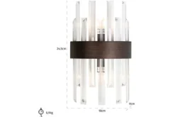 Discount Richmond Interiors Wandlamp 211622 Avan