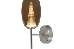 Highlight Wandlampen^Wandlamp Amberglas Nebula