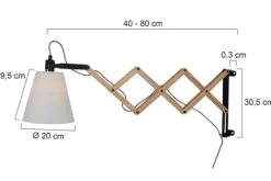 New Steinhauer Wandlamp 8852BE Dion Mexlite