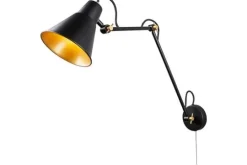 Searchlight Wandlampen^Wandlamp 7403BK
