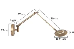 Sale Steinhauer Wandlamp 2110BR Zodiac