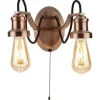 Sale Searchlight Wandlamp 1062-2CU Olivia