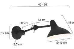 Sale Steinhauer Wandlamp 2693ZW Anne Kasket