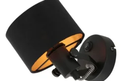Best Steinhauer Wandlamp 3333ZW Ornoir Mexlite