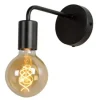 Discount Lucide Wandlamp Zwart Scott