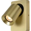Lucide Spots|Wandlampen^Wandspot Goud Nigel