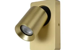 Lucide Spots|Wandlampen^Wandspot Goud Nigel