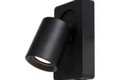 Lucide Spots|Wandlampen^Wandspot Zwart Nigel