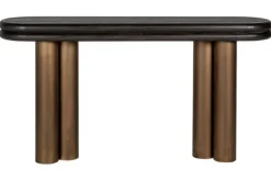 Richmond Interiors Wandtafels^Wandtafel black rustic 210870 Macaron