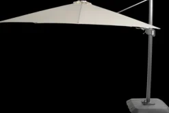 Discount Zweefparasol 300x300cm Beige 14.122.034 Shadowflex